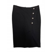 Airfield - RK-505 Skirt zwart rok small met knopen
