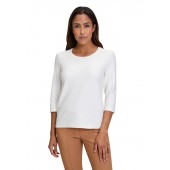 Betty Barclay - 2158 2794 T-shrit ecru in reliëf stof.