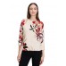 Betty Barclay - 5105 2729 Beige pull bloemenprint rood beige zwart