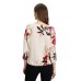 Betty Barclay - 5105 2729 Beige pull bloemenprint rood beige zwart