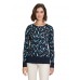 Betty Barclay - 5121 2816 Lichte pull print blauw ecru bruin.