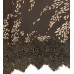 Koralline - PE20-105 Wijde losse 7/8 broek zwart beige print.