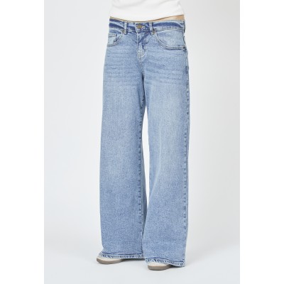 Sister Point - Onar-Je Wijde jeans stretch medium blue. Sister Point - Onar-Je Wijde jeans stretch medium blue.