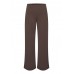 Sister Point - Glut-pa.a D. Chocolate - Wijde bruine broek stretch. Sister Point - Glut-pa.a D. Chocolate - Wijde bruine broek stretch.