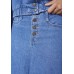 Sister Point - Osla-sk1 lange jeans rok uitgaand model. Sister Point - Osla-sk1 lange jeans rok uitgaand model.