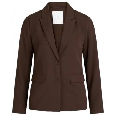 Sister Point - Vagna-slim.bl Bruine getailleerde blazer. Sister Point - Vagna-slim.bl Bruine getailleerde blazer.
