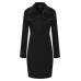 Ana Alcazar - 048082-2972 Zwart kleed met friedels