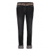Betty Barclay - 5604 9707 9622 grijze jeans met onderaan tijgerprint