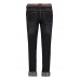 Betty Barclay - 5604 9707 9622 grijze jeans met onderaan tijgerprint