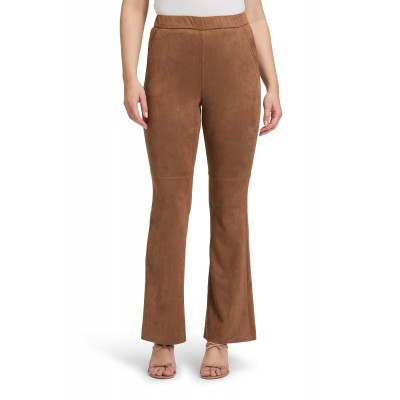 Betty Barclay - 6071 1673 7050 Bruine broek daim-look flaired.