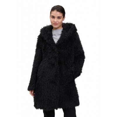 Betty Barclay - 7249 1665 Zwarte zachte lang harige teddy. Betty Barclay - 7249 1665 Zwarte zachte lang harige teddy.