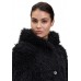 Betty Barclay - 7249 1665 Zwarte zachte lang harige teddy. Betty Barclay - 7249 1665 Zwarte zachte lang harige teddy.