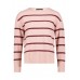 Betty Barclay - 5494 2033 4948 - Roze pull met bordeaux strepen Betty Barclay - 5494 2033 4948 - Roze pull met bordeaux strepen
