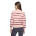 Betty Barclay - 5494 2033 4948 - Roze pull met bordeaux strepen Betty Barclay - 5494 2033 4948 - Roze pull met bordeaux strepen