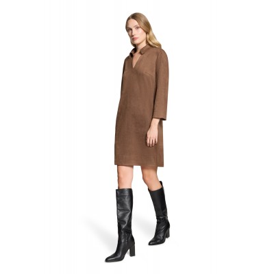Betty Barclay - 1916 1673 Losse bruin kleed daim look. Betty Barclay - 1916 1673 Losse bruin kleed daim look.