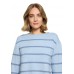 Betty Barclay - 5494 2033 Licht blauwe pull blauwe strepen.