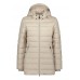 Betty Barclay - 7114 1515 beige half lange jas met kap.