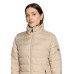 Betty Barclay - 7114 1515 beige half lange jas met kap.