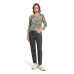 Betty Barclay - 6322 1789 Grijze barrel jeans luipaard print. Betty Barclay - 6322 1789 Grijze barrel jeans luipaard print.