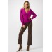 Joseph Ribkoff - 253906 Gilet in fuchsia pofmouwen. Joseph Ribkoff - 253906 Gilet in fuchsia pofmouwen.