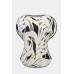 Joseph Ribkoff - 261162 losse bloes print wit zwart bruin geel.