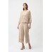 Joseph Ribkoff - 261925 Pull beige met gaatjes structuur. Joseph Ribkoff - 261925 Pull beige met gaatjes structuur.