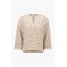 Joseph Ribkoff - 261925 Pull beige met gaatjes structuur. Joseph Ribkoff - 261925 Pull beige met gaatjes structuur.