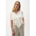 Joseph Ribkoff - 262965 Cape sjaal vanille wit.