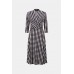 Joseph Ribkoff - 263077 Half lang stretch kleed bolletjes print. Joseph Ribkoff - 263077 Half lang stretch kleed bolletjes print.