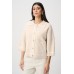 Joseph Ribkoff - 263950 Zachte losse gilet beige ecru randje. Joseph Ribkoff - 263950 Zachte losse gilet beige ecru randje.