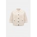 Joseph Ribkoff - 263950 Zachte losse gilet beige ecru randje. Joseph Ribkoff - 263950 Zachte losse gilet beige ecru randje.