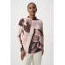 Joseph Ribkoff - 264205 Dunne pull bruin roze lurex. Joseph Ribkoff - 264205 Dunne pull bruin roze lurex.