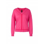 Marccain Sports - XS 4124 M80 - Sweater met V-hals - Fuchia