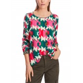 Marccain Sports - XS 5109 W18 - Viscose blouse met raglan 