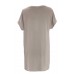 Passioni - 8543 grijs T-shirt kleedje strass