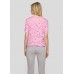 Rabe - 56-117370 Lichte roze print T-shirt met elasische boord.