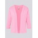 Rabe - 56-125229 Losse roze gilet 3/4 mouwen. Rabe - 56-125229 Losse roze gilet 3/4 mouwen.