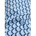Rabe - 56-111359 T-shirt 3/4 mouw blauw wit print.