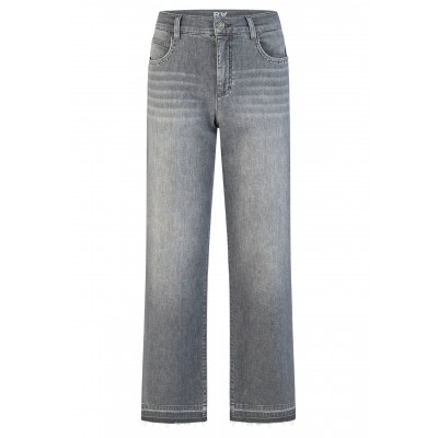 Rabe - 57-121155 Wijde grijze stretch jeans - 5 pocket. Rabe - 57-121155 Wijde grijze stretch jeans - 5 pocket.