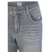 Rabe - 57-121155 Wijde grijze stretch jeans - 5 pocket. Rabe - 57-121155 Wijde grijze stretch jeans - 5 pocket.
