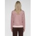 Rabe - 57-111020 Roze vest met knopen daim look. Rabe - 57-111020 Roze vest met knopen daim look.