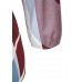 Rabe - 57-114368 T-shirt 3/4 mouwen met Print blauw wit bordeaux.