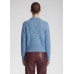 Rabe - 57-114532 Warme licht blauwe gilet met knopen. Rabe - 57-114532 Warme licht blauwe gilet met knopen.