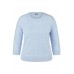 Rabe - 57-114606 Zachte warme fluffy trui in licht blauw.
