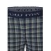 Rabe - 57-113450 wijde Stretch broek met ruiten print in blauw grijs beige. Rabe - 57-113450 wijde Stretch broek met ruiten print in blauw grijs beige.