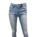Raffaello Rossi - Sinty cut out Jeans witte print