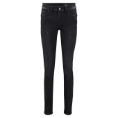 Raffaello Rossi - Sinty Glitter zwarte jeans met strass