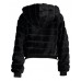 Relish - Pelliccia Bloomsbury Fake fure jas zwart