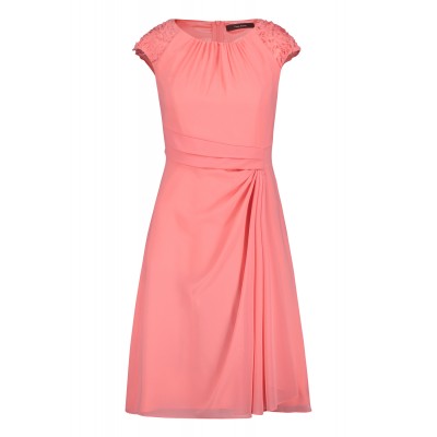 Vera Mont - 4565 4000 Roze kleed in voile stof