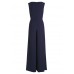 Vera Mont - 4953 4001 8913 Jumpsuit donker blauw met wit.